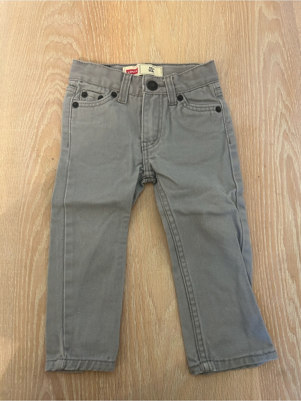 Levi's Kids Gray Slim Fit Jeans